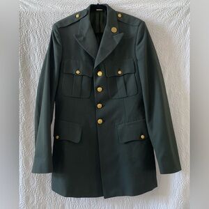 Vintage Official US Military Dress Coat Jacket